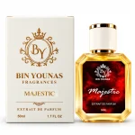 Majestic perfume gift box packaging by Bin Younas Fragrances